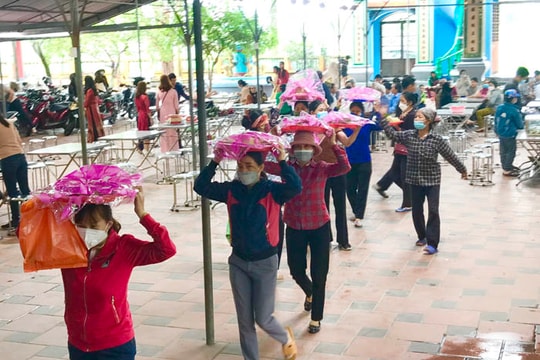 Khai hội đình thờ nữ tướng của Hưng Đạo Đại vương Trần Quốc Tuấn
